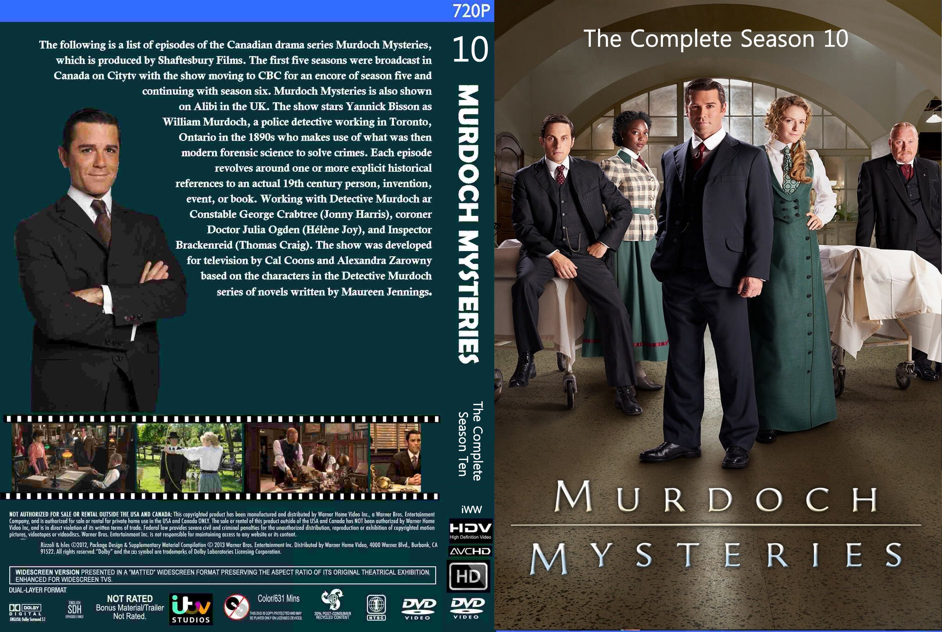 Murdoch Mysteries Season 10 (2017) : Front